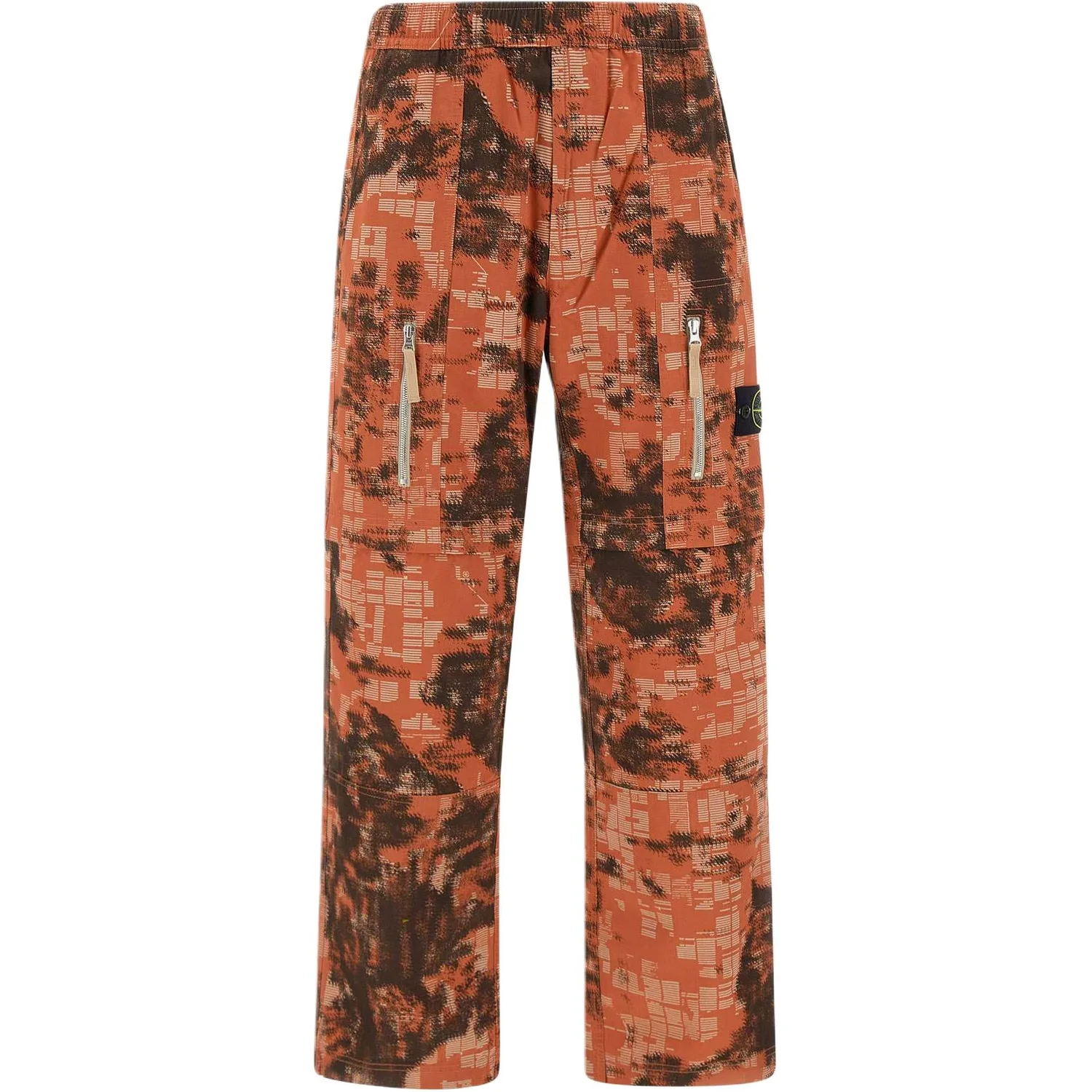 Брюки с нашивкой Compass STONE ISLAND, оранжевый