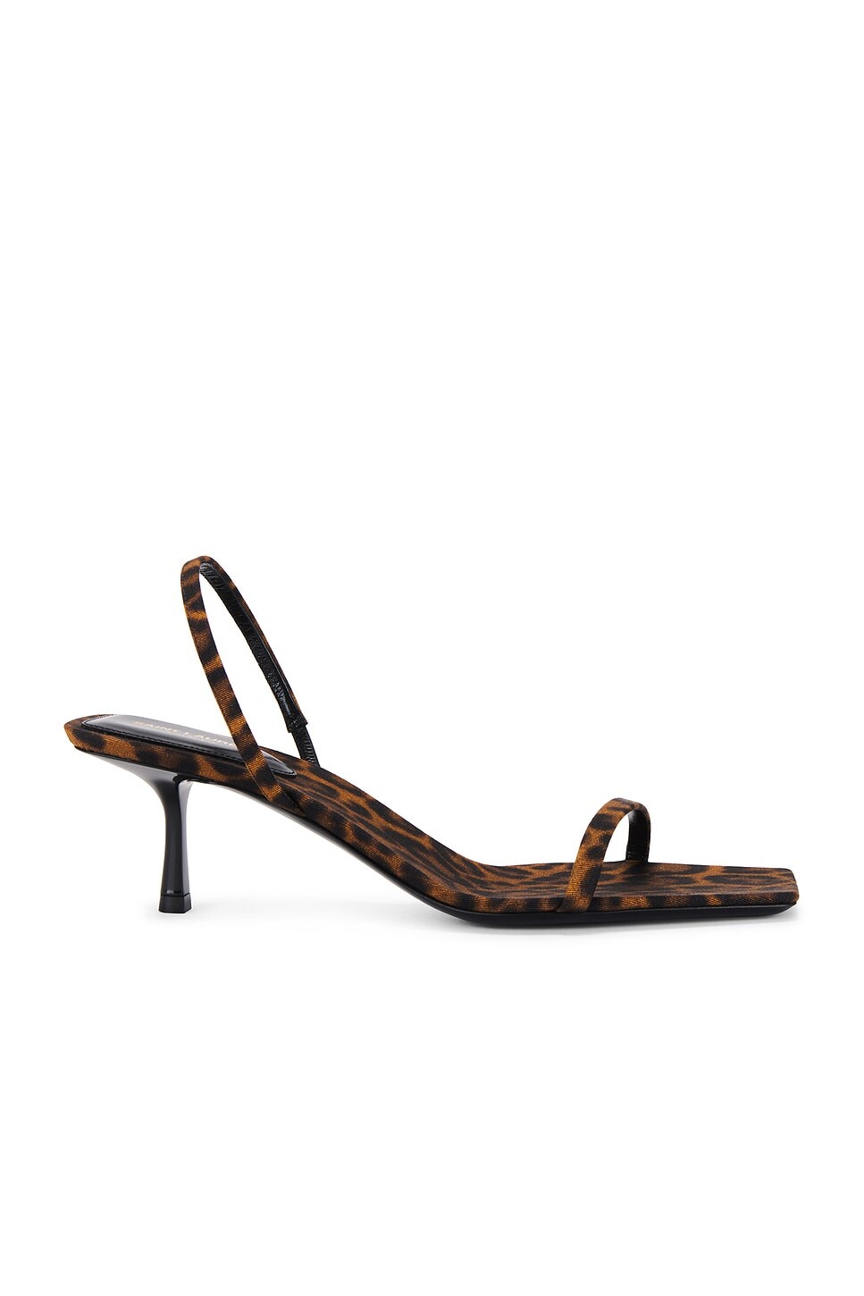 

Женские сандалии Jaspe Sandal Saint Laurent, цвет Manto Naturale & Nero