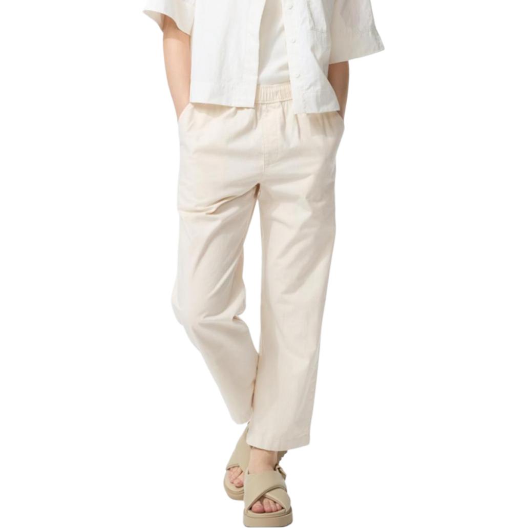 

UNIQLO Женские повседневные брюки светло-бежевого цвета