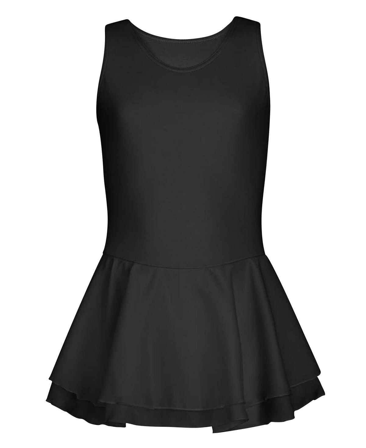 

Платье-майка с двухслойной юбкой для больших девочек Capezio