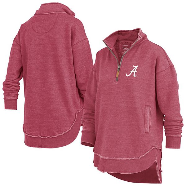 

Женская толстовка-пончо quarter-zip crimson alabama crimson tide northfork sojourn Pressbox
