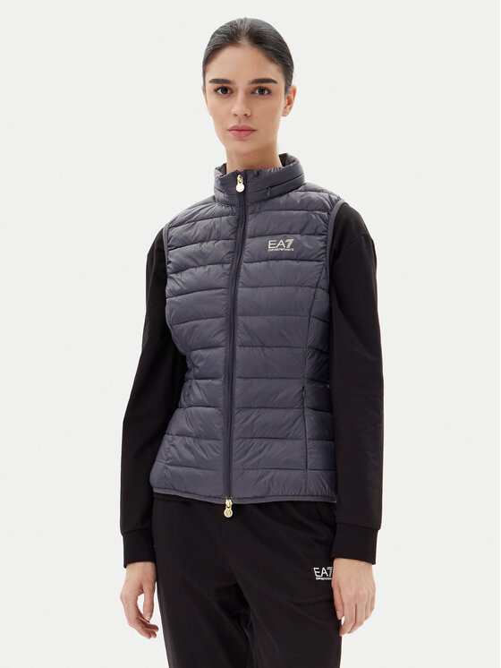 

Утепленный жилет slim fit 7W000087 AF12477 U8115 Ea7 Emporio Armani, серый