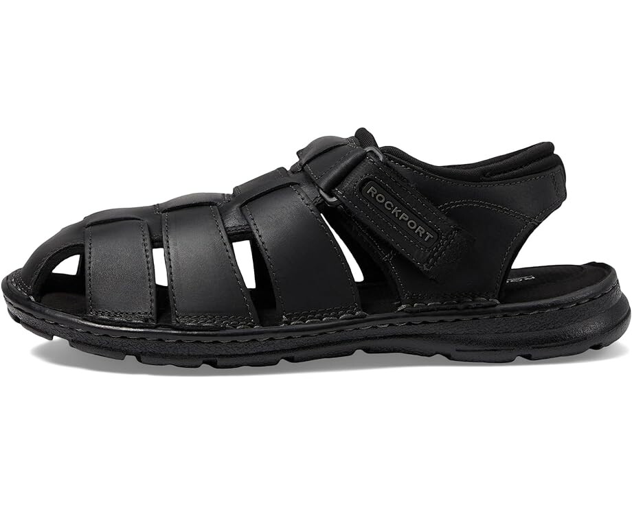 Сандалии Rockport Darwyn Fishermen, цвет Black Leather II — фото 4