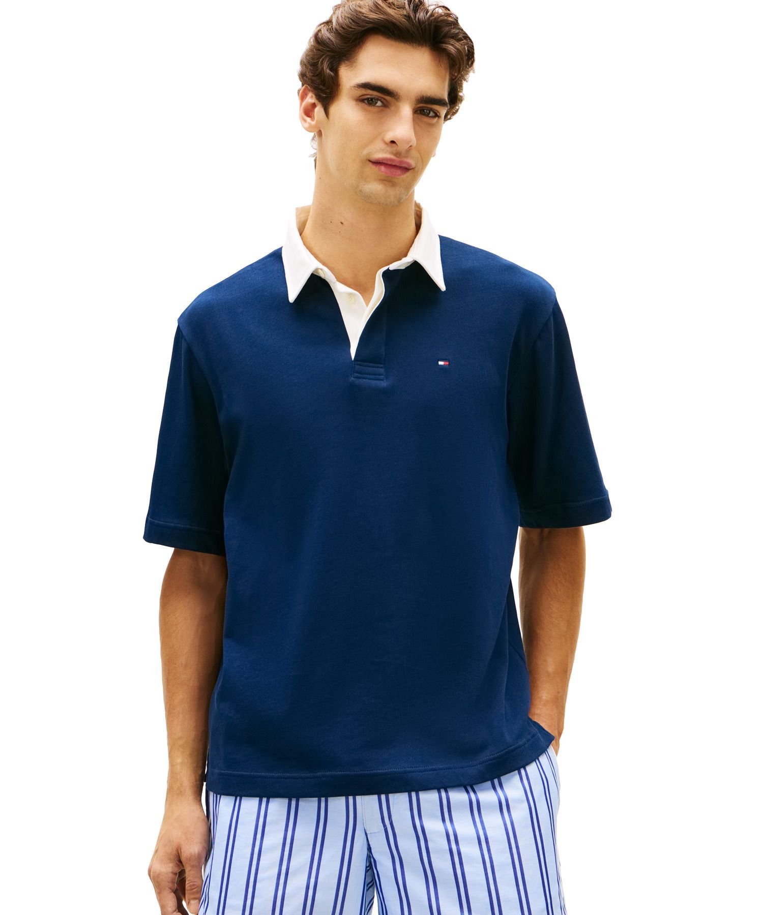 Рубашка Big Flag Relax Polo Tommy Hilfiger, Navy DCC