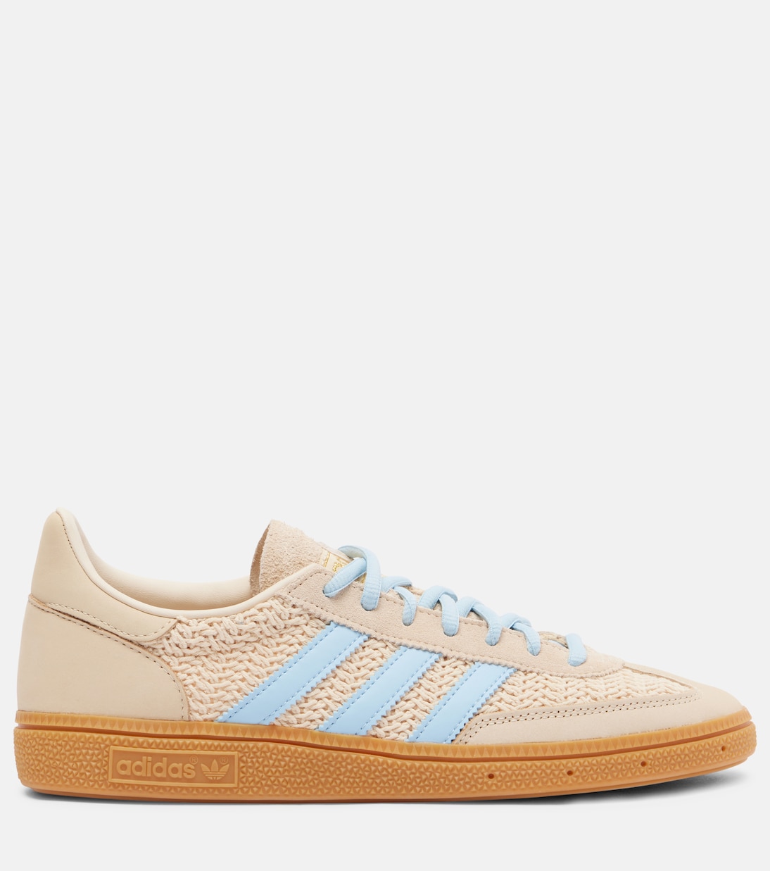 Кроссовки Handball Spezial с отделкой из замши Adidas, Sand Strata/Preloved Brown — фото 4