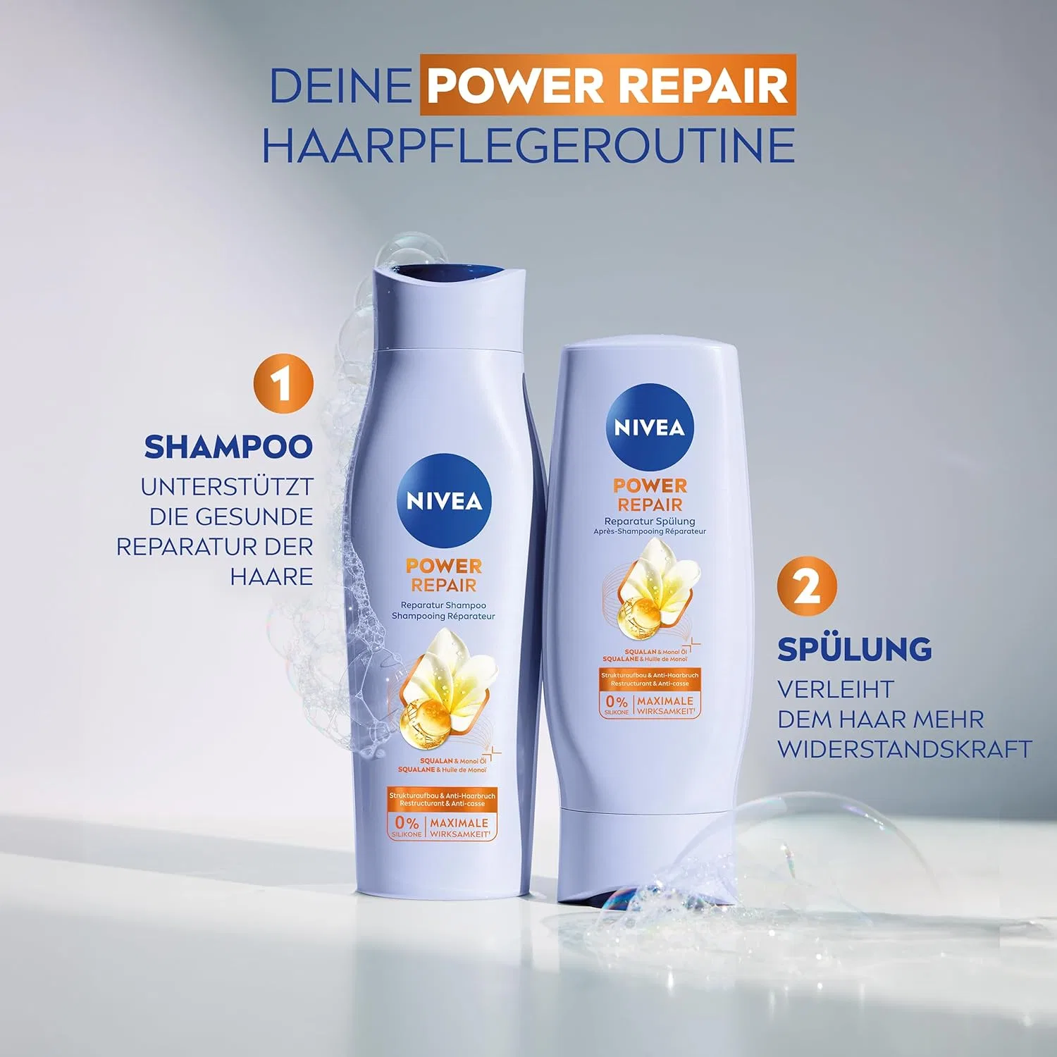 Кондиционер для волос «Power Repair» от NIVEA, Multi-Coloured — фото 4