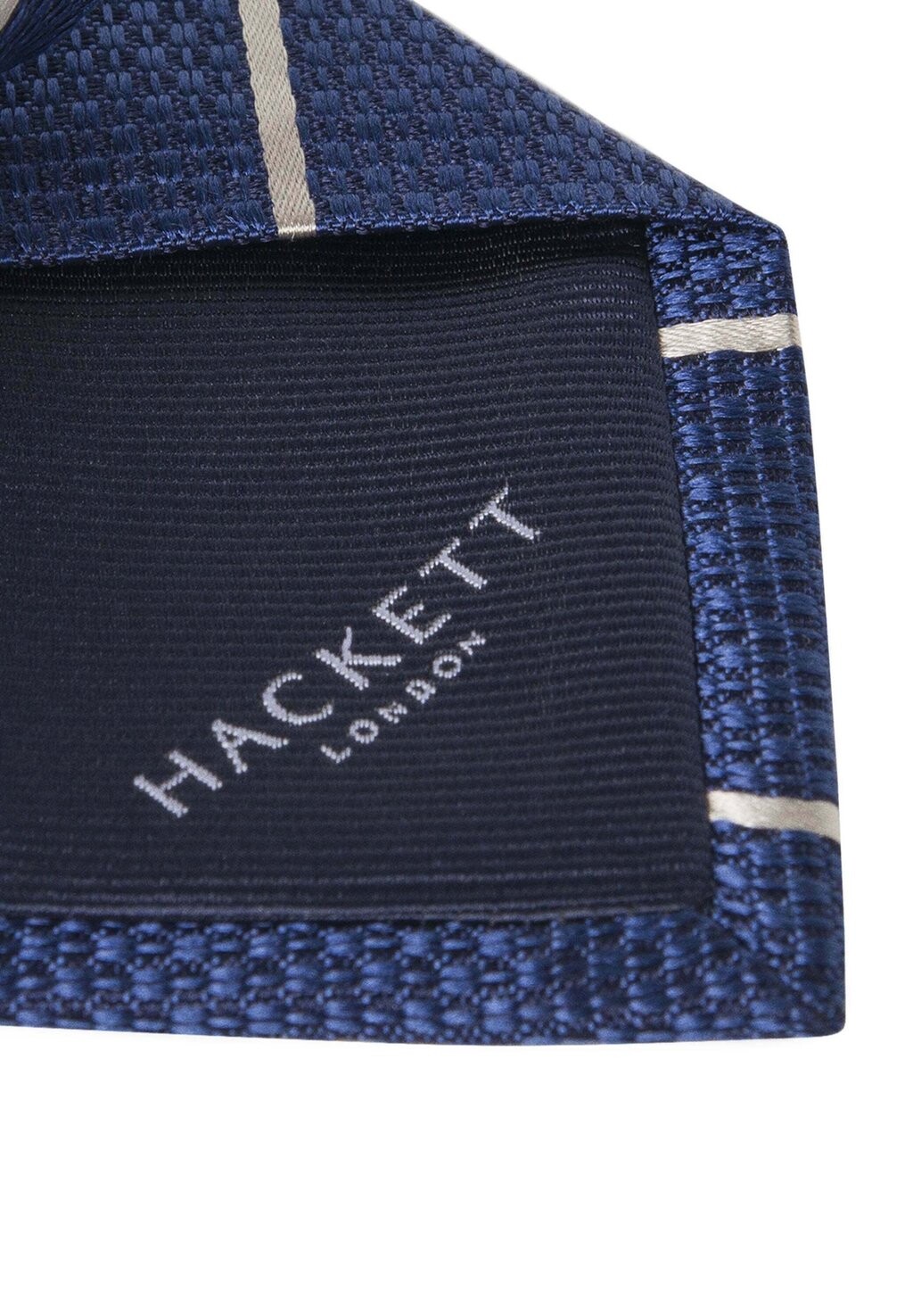 

Галстук FINE TEXTURE Hackett London, белый