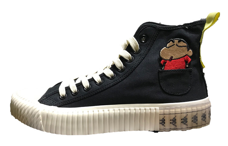 

Кеды Crayon Shinchan X Kappa Canvas Shoes Unisex High-Top Black