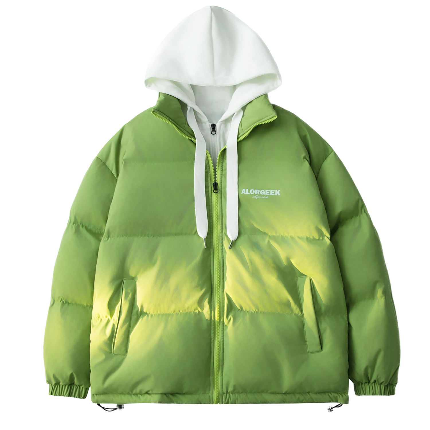 

Куртка Alorgeek Puffer Unisex, яблочно-зеленый