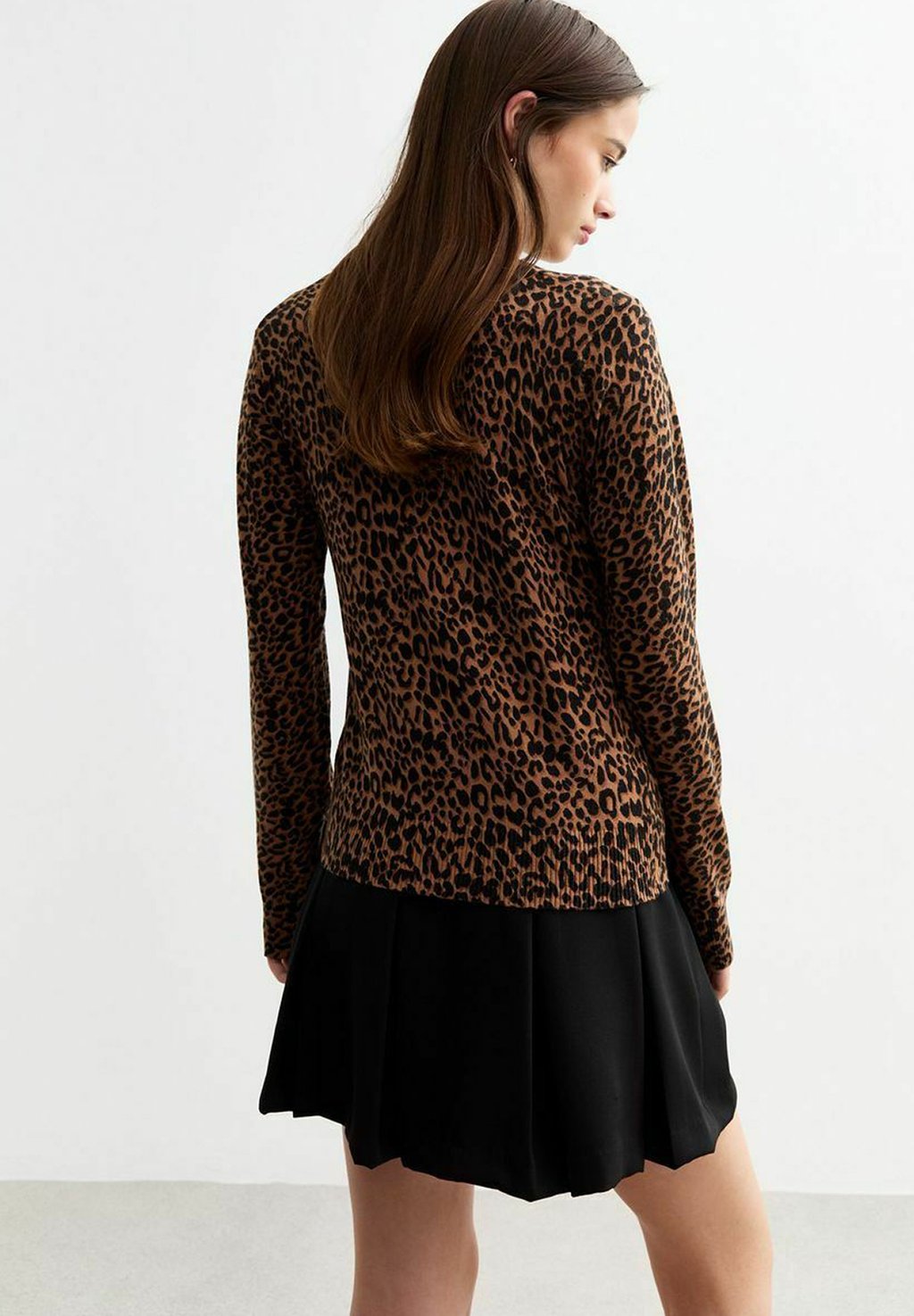 

Джемпер LEOPARD New Look, коричневый