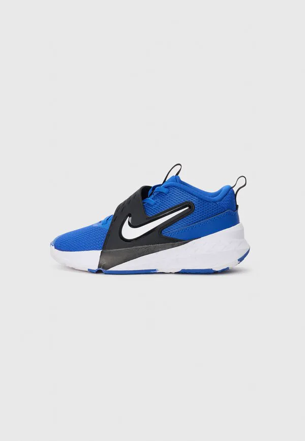 Баскетбольные кроссовки team hustle унисекс Nike Performance, Game Royal/White/Black