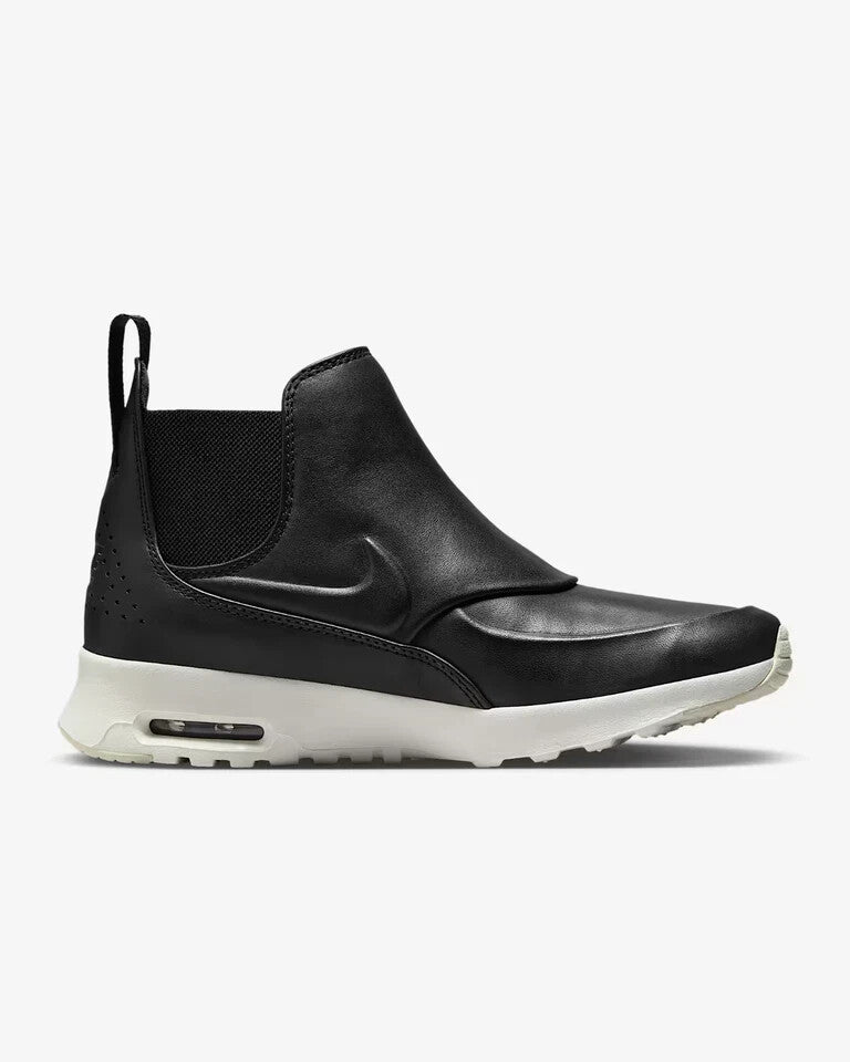 Кроссовки женские Nike Air Max Thea Mid 859550-001 из черной кожи HAM528 — фото 2