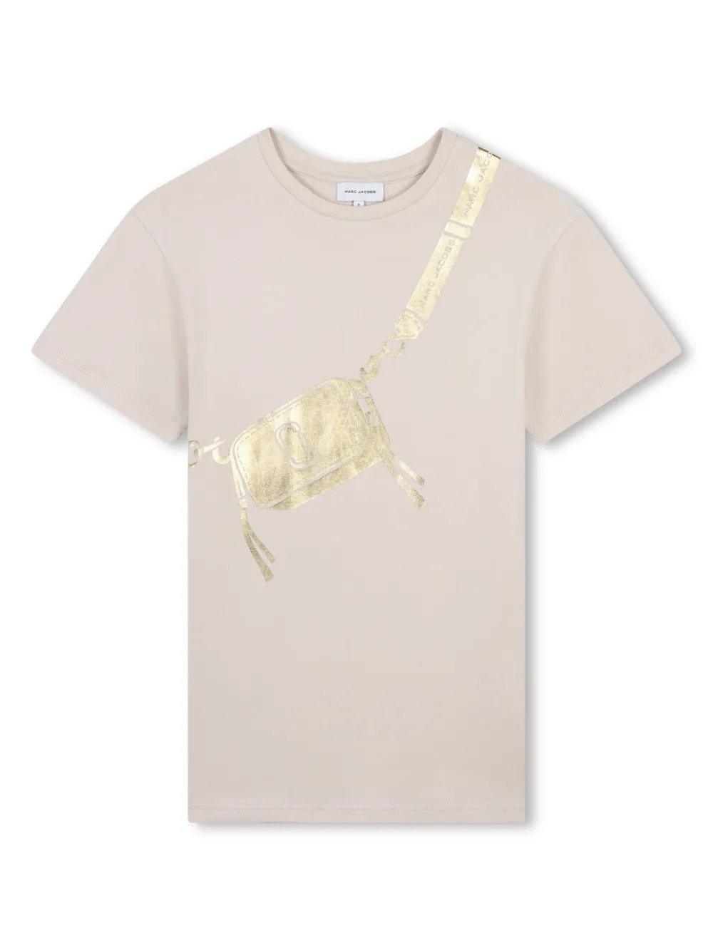 

Платье с графичным принтом Marc Jacobs Kids, розовый