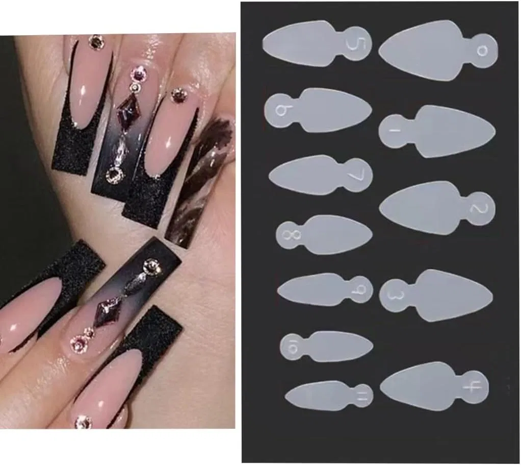 Наклейки XAGMODSHN для французского маникюра Xagmodshn, 2