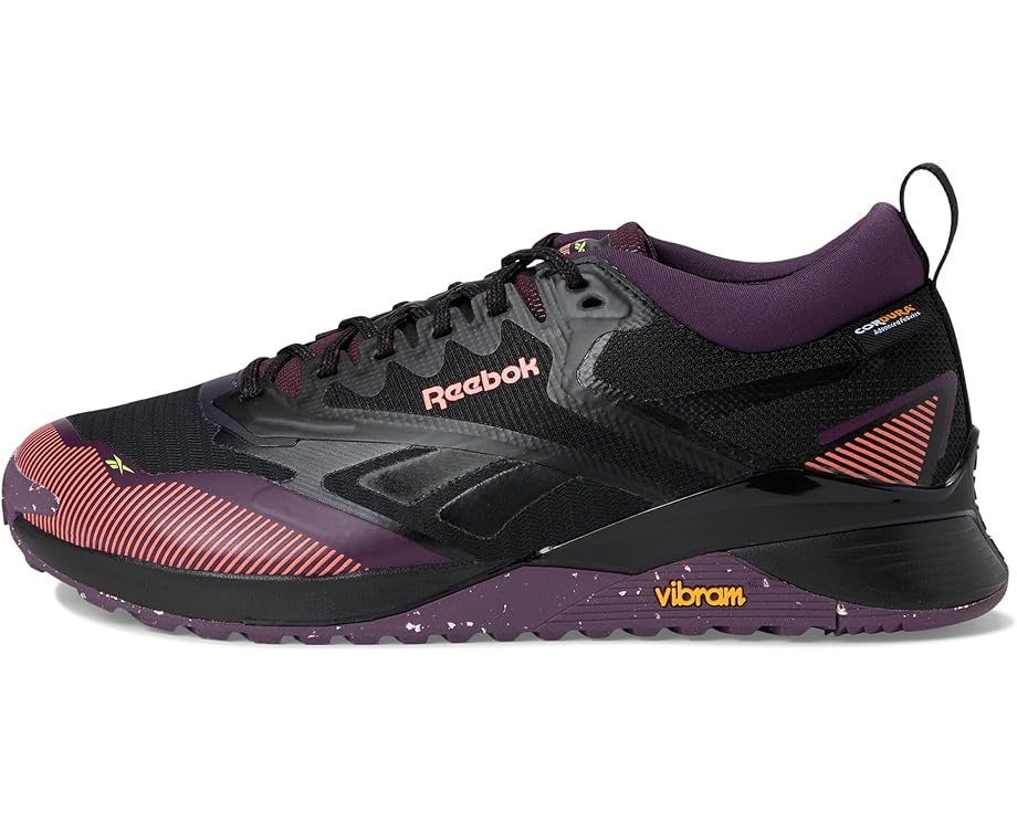 Кроссовки Reebok Nano X4 Adventure, цвет Black/Midnight Plum/Digital Coral — фото 4