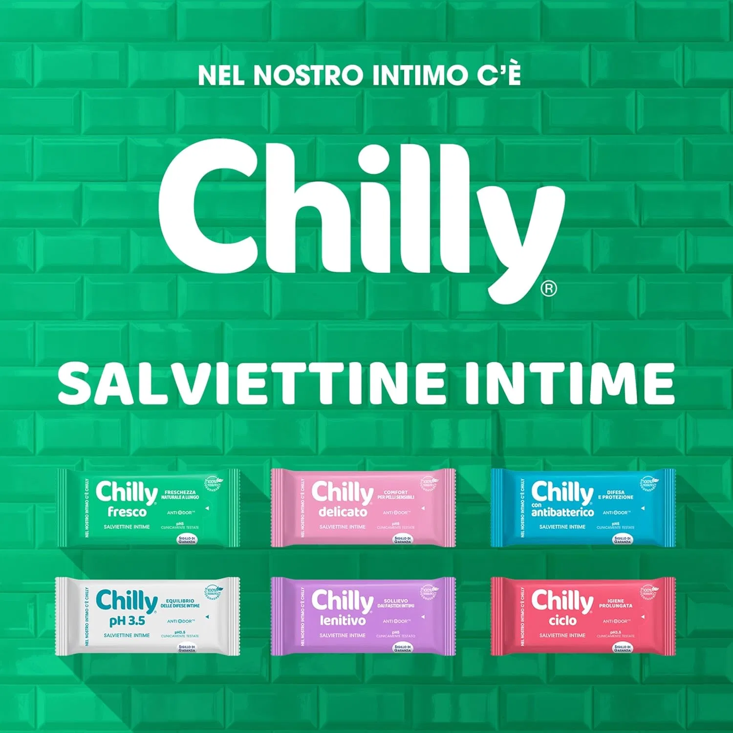 Влажные салфетки для интимной гигиены «Fresh Intima Hygiene Wipes» pH 5, 6 упаковок по 12 шт. от Chilly Chilly — фото 4
