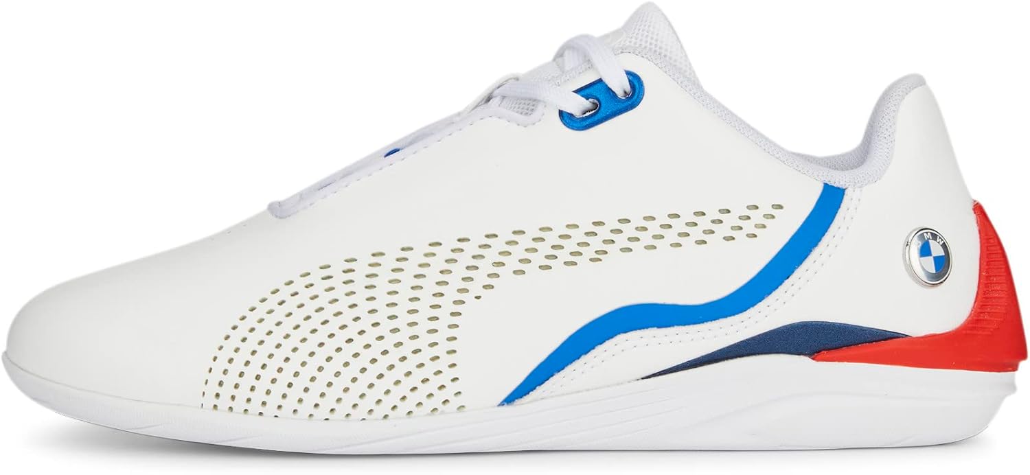 

Кроссовки Puma для мальчиков BMW M Motorsport Drift Cat, белый/черный/красный