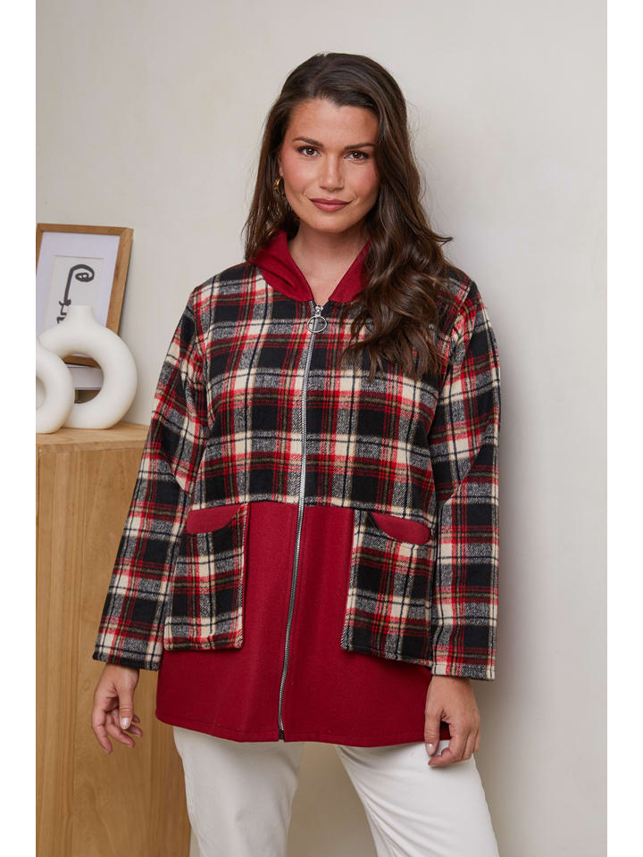

Спортивная куртка Curvy Lady Sweatjacke, бордо