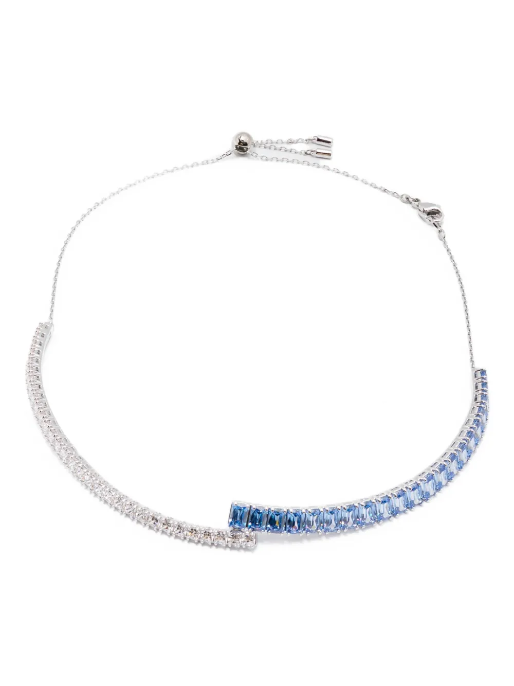 

Чокер Matrix Swarovski, серебяный