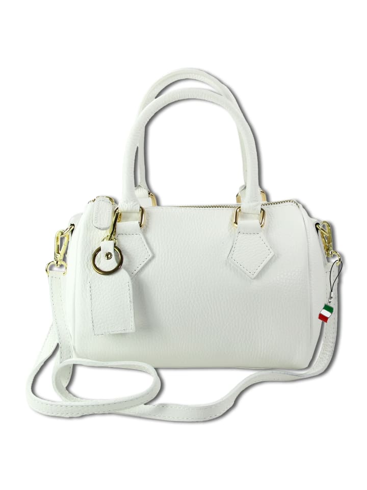 

Наплечная сумка Florence Umhängetasche Leder weiß ca. 22cm