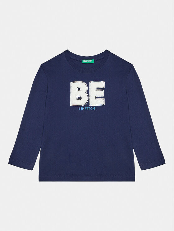 

Блуза стандартного кроя United Colors Of Benetton, синий