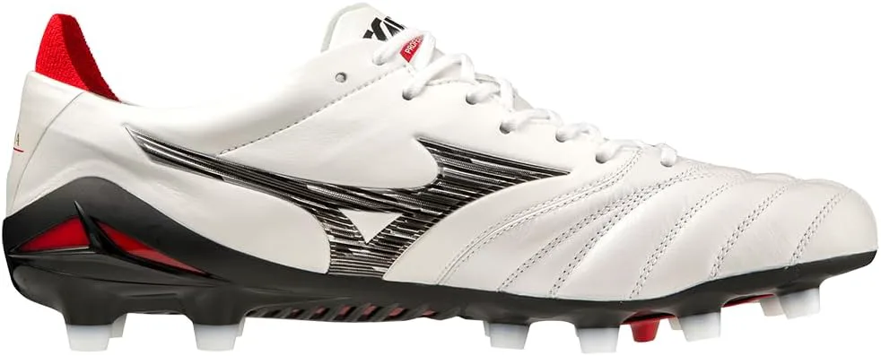 Футбольные бутсы Mizuno Men's Morelia Neo IV, сделаны в Японии, белый/черный — фото 3