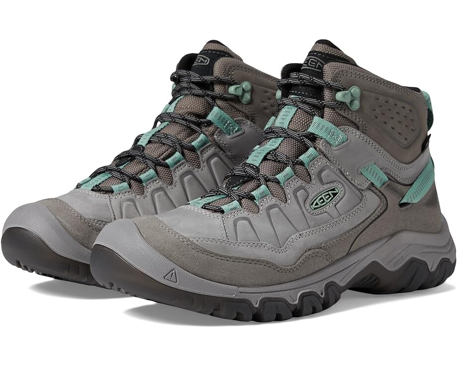 

Походная обувь KEEN Targhee 4 Mid Height Durable Comfortable Waterproof, цвет Alloy/Granite Green