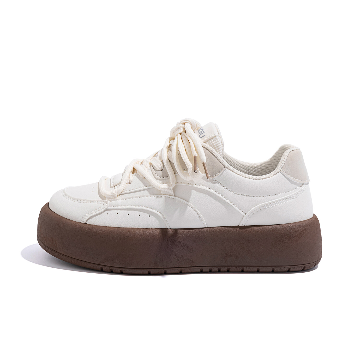 

Кроссовки HUANQIU Skateboarding Shoes Women's Low-top Beige/Brown, коричневый