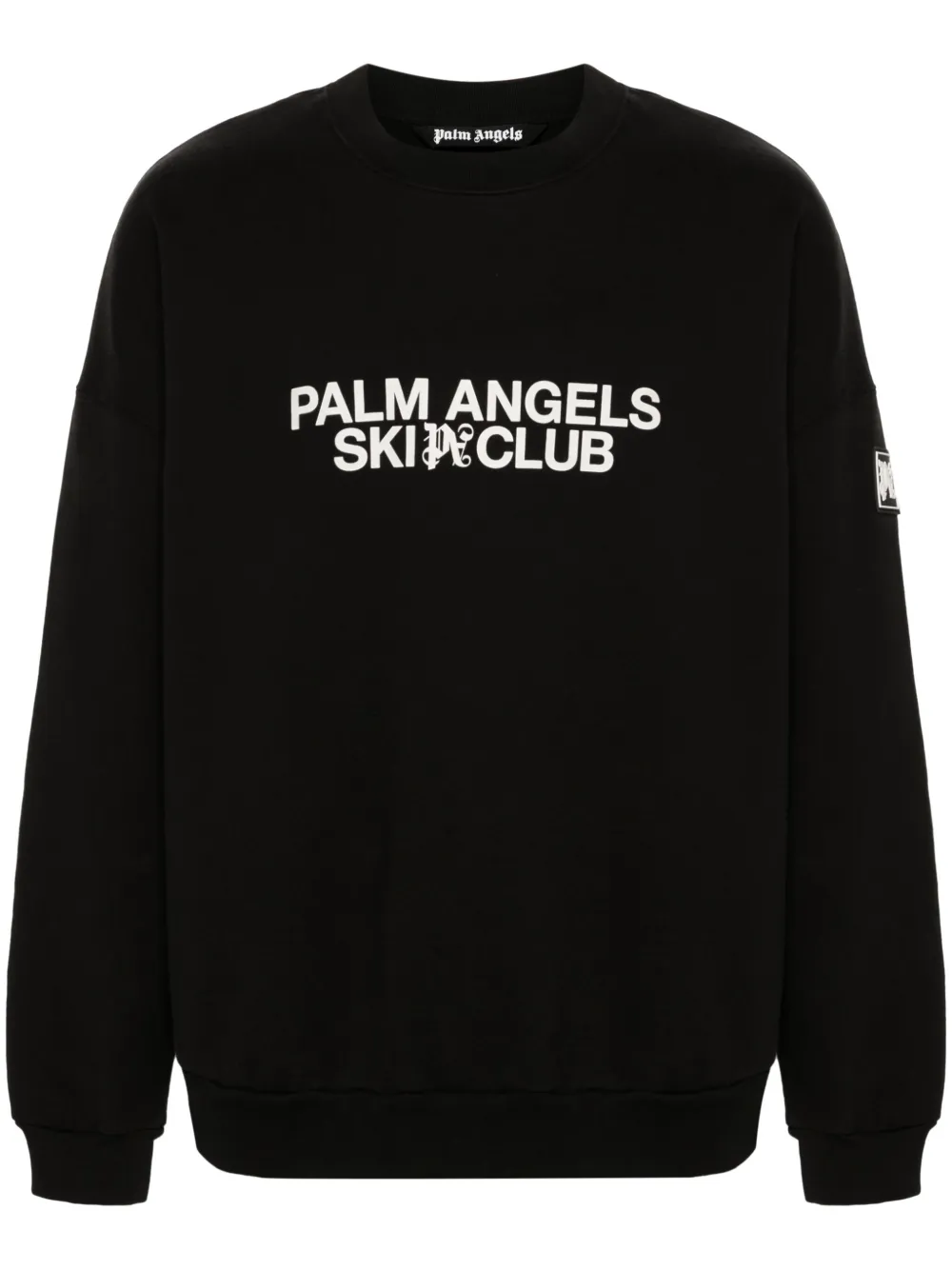 

Толстовка Pa Ski Club PALM ANGELS, черный