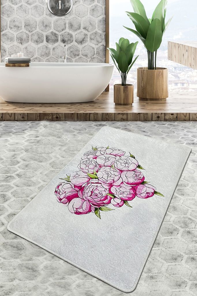 

Mijolnir, Peonia- CHL5147, Разноцветный, коврики для ванной, 700 г/м², 100 % ПОЛИЭСТЕР, мультиколор