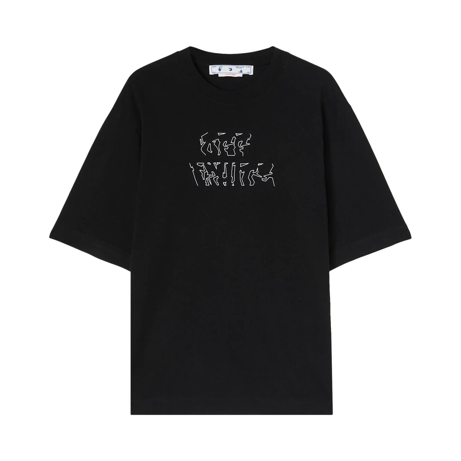 

Футболка Off-White Neen Arrow Skate, черная, Черный, Футболка Off-White Neen Arrow Skate, черная