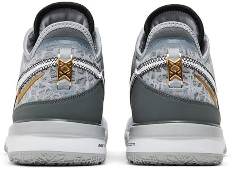 Мужские кроссовки Nike Zoom Lebron NXXT Gen, белый/черный/серый — фото 3