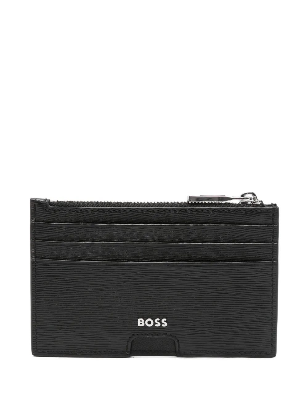 

Картхолдер на молнии BOSS, черный