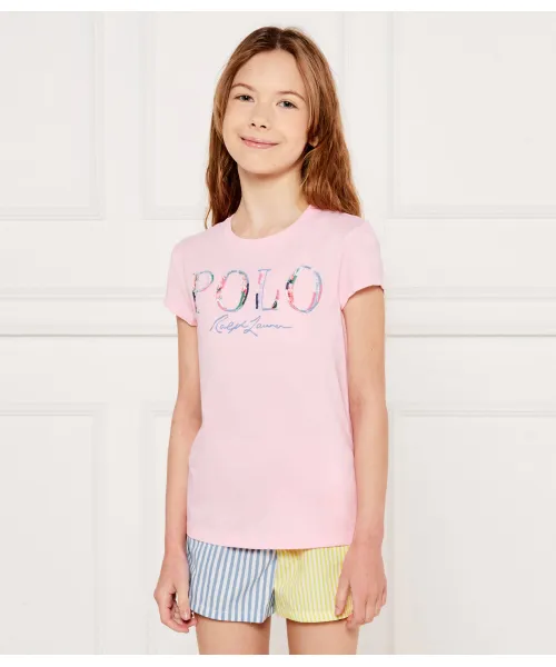 

Футболка Regular fit Polo Ralph Lauren, розовый