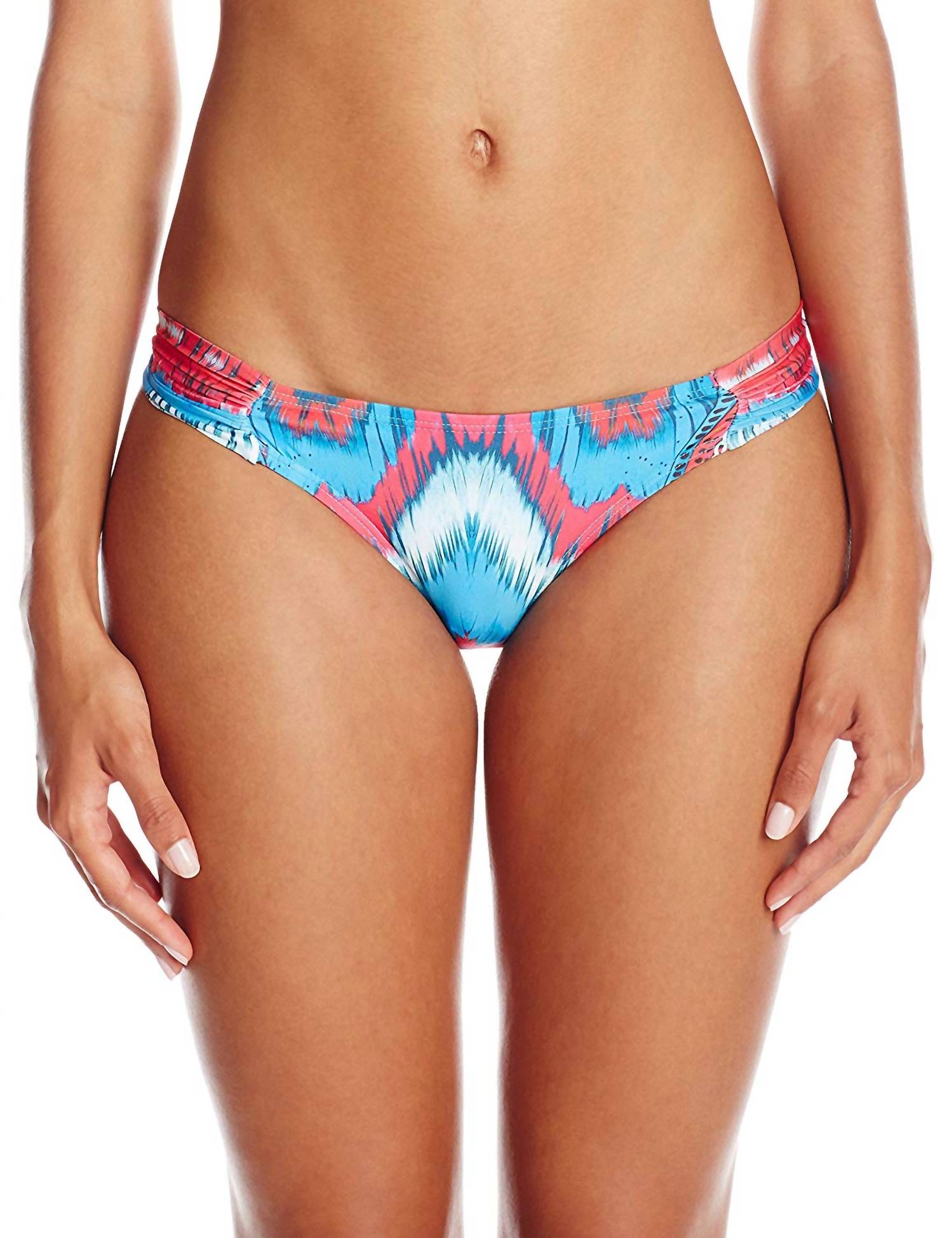 

Женщины Мумбаи Fanned Полный бикини Bottom Купальники в Multi PQ Swim