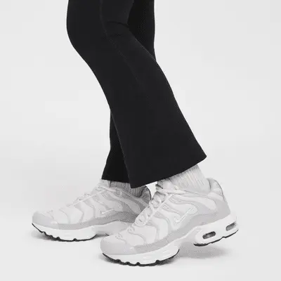 Леггинсы Nike Little Kids' Dri-FIT Flared Leggings, черный — фото 4