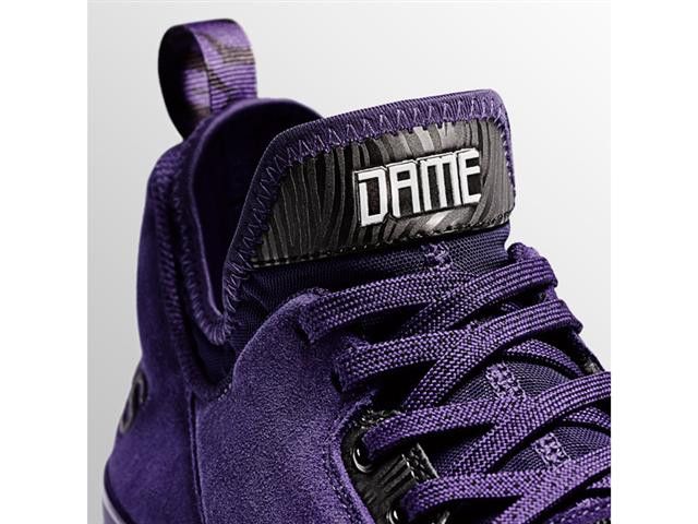 Кроссовки D Lillard 1 'Weber State', фиолетовый — фото 2