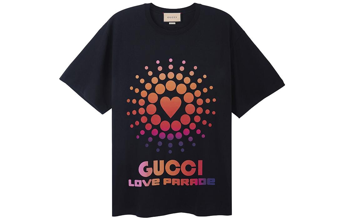 

Футболка мужская Gucci Love Parade, черный