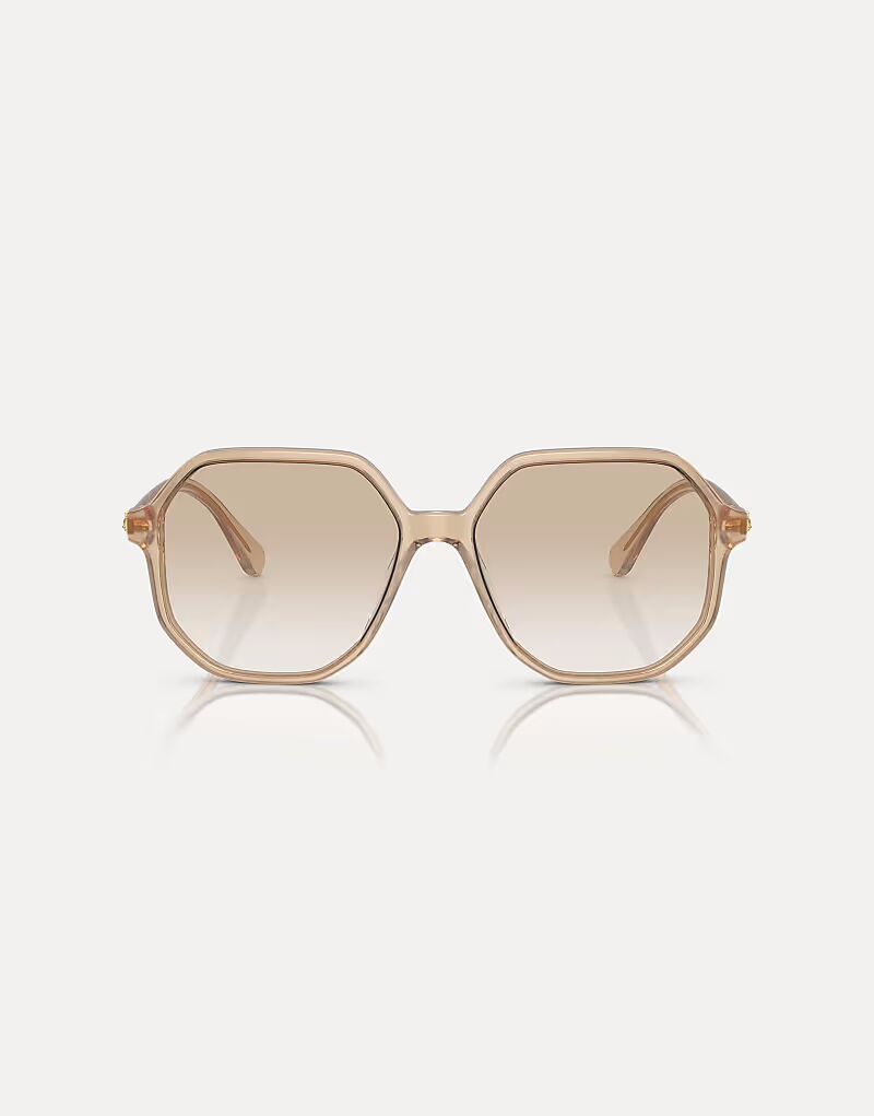 

Солнцезащитные очки Sk6003 неправильной формы с серыми линзами опалового светло-коричневого цвета Swarovski, Коричневый, Солнцезащитные очки Sk6003 неправильной формы с серыми линзами опалового светло-коричневого цвета Swarovski