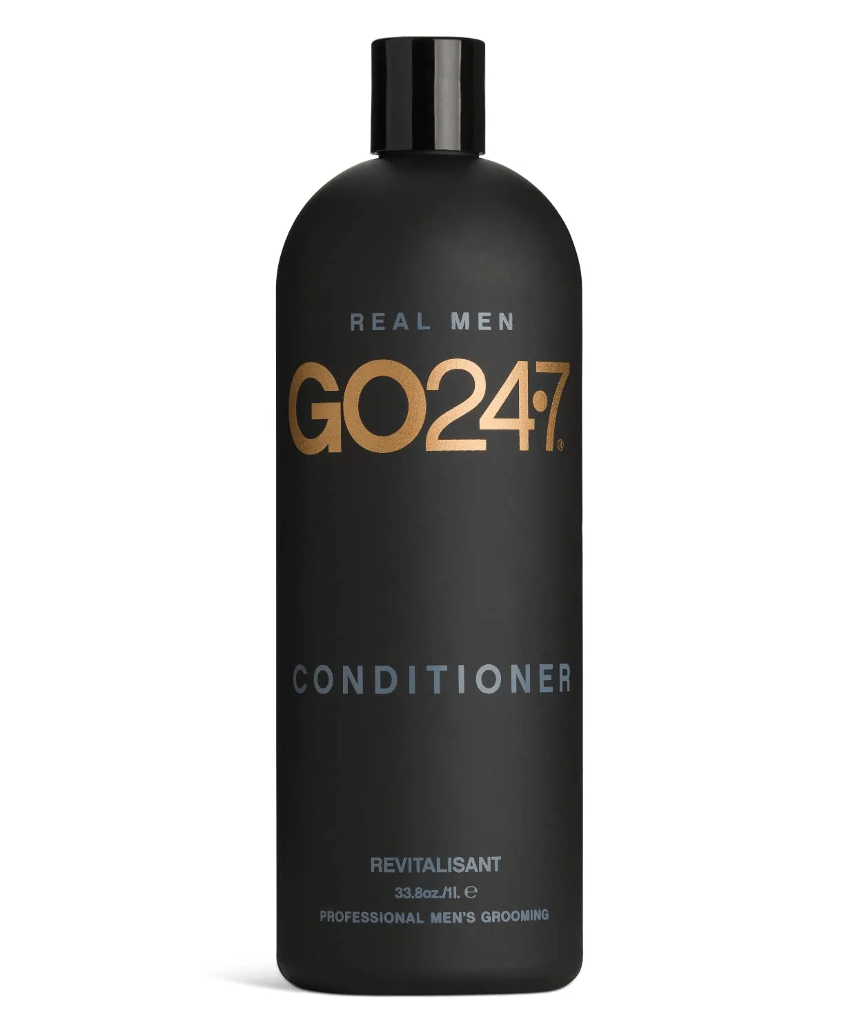 Кондиционер для волос GO247 Daily Conditioner - профессиональный объем, увлажняющая формула для мужчин - с витамином Е и ментолом для питания и освежения - аромат макадамии и женьшеня, 950 мл