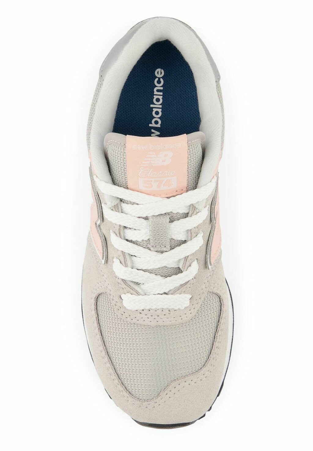 Кроссовки низкие 574 UNISEX New Balance, цвет rain cloud pink haze — фото 3