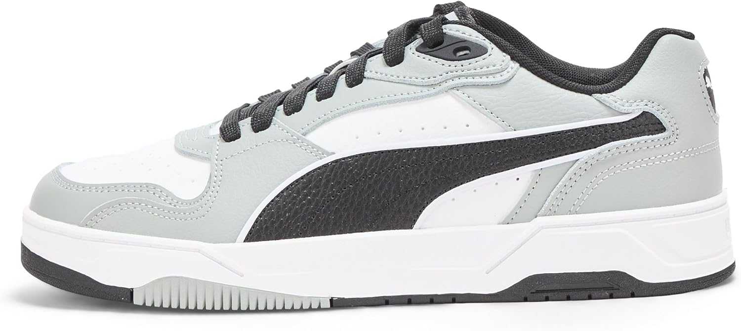 Мужские кроссовки Puma Rbd Break Low, белый/черный/серый — фото 2