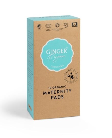 

Органические прокладки для беременных Ginger Прокладки послеродовые, 10 шт., Ginger Organic