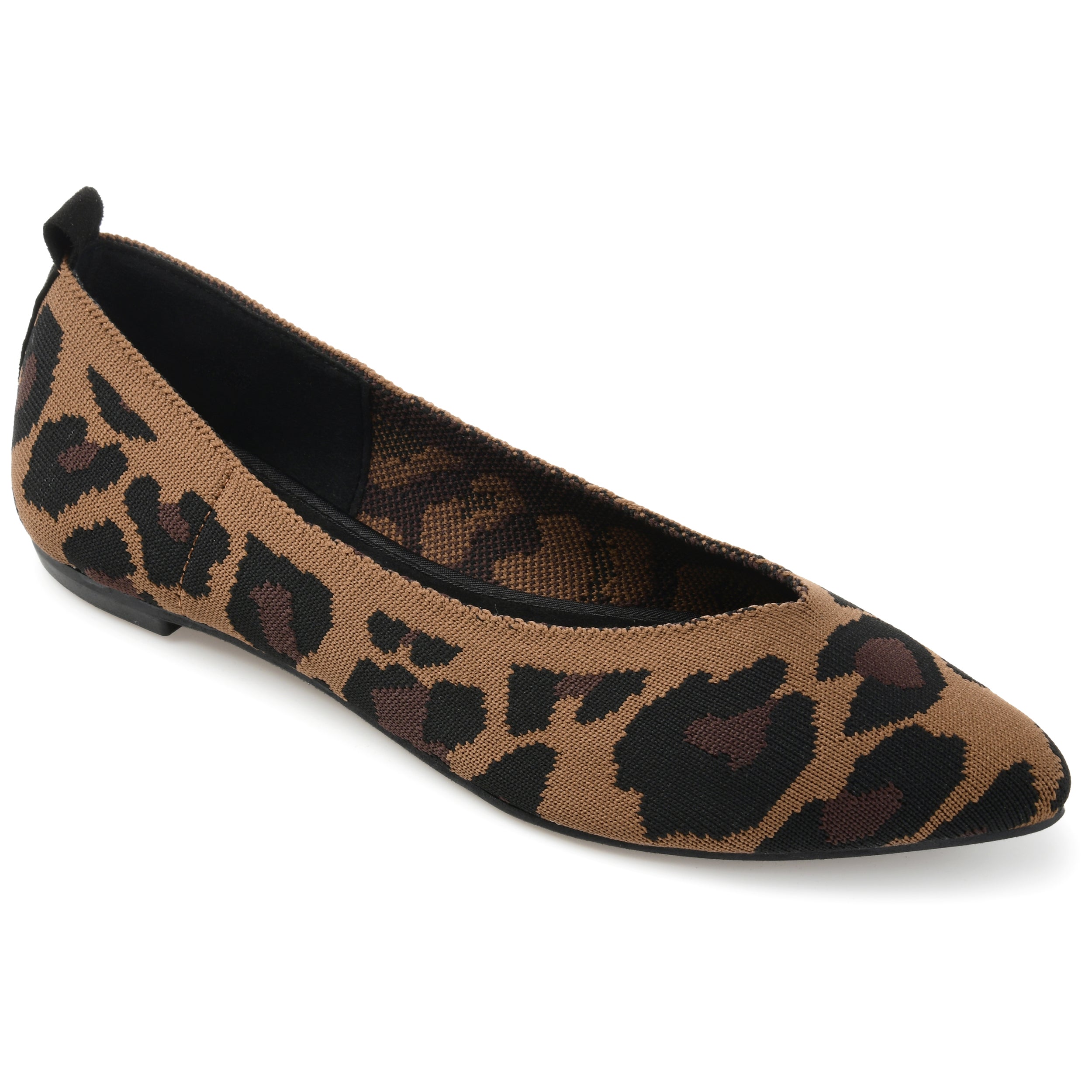 Туфли женские Journee Collection, цвет leopard