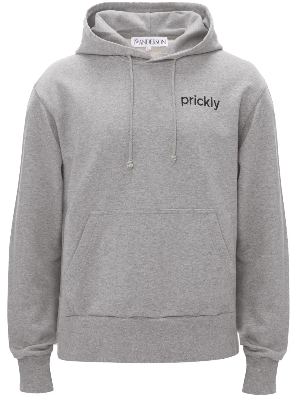 

Худи Prickly с надписью JW ANDERSON, серый