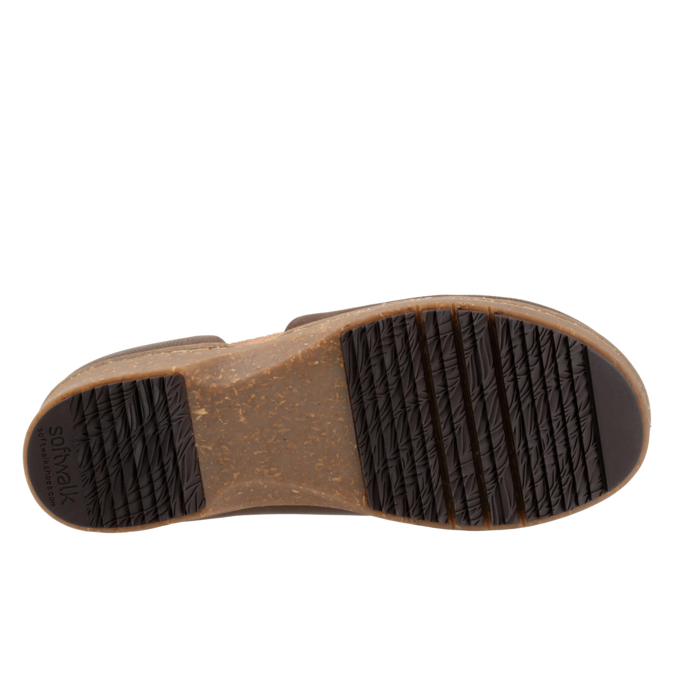 Балетки SoftWalk Addie, Dark Brown Nubuck — фото 3
