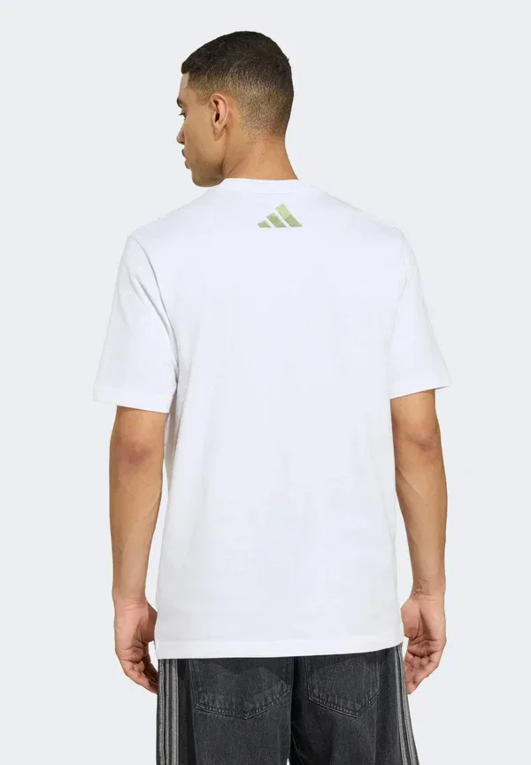 Футболка с принтом Adidas Performance, Audi Formula One Team Miami Graphic Tee, белый — фото 2