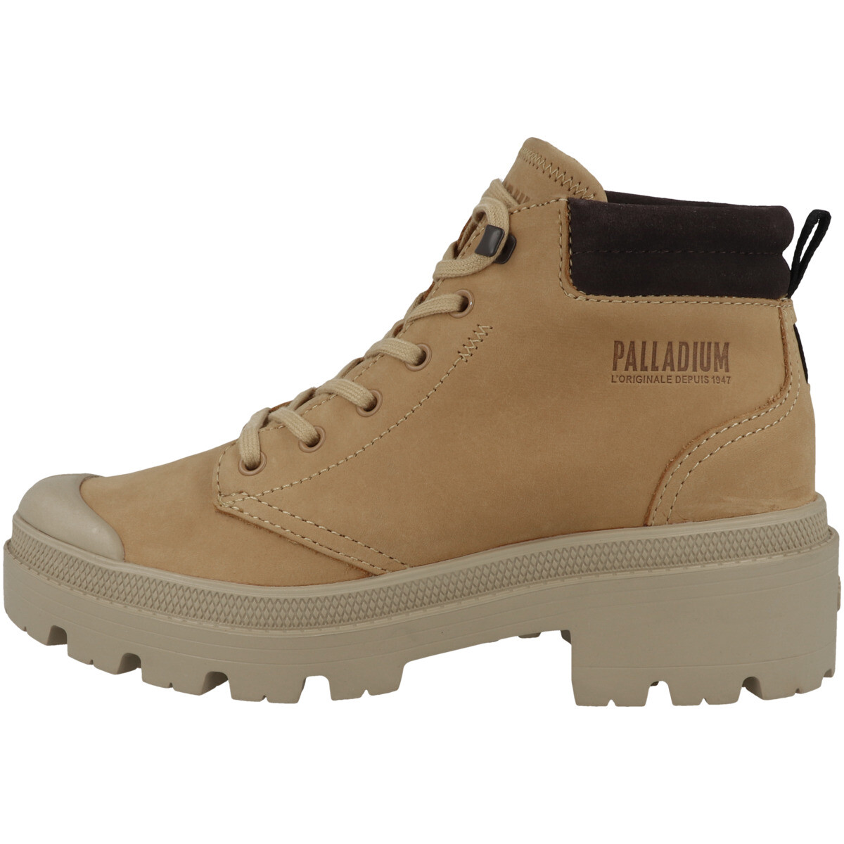 

Ботинки Palladium Schnür Pallabase Lo Cuff, желтый