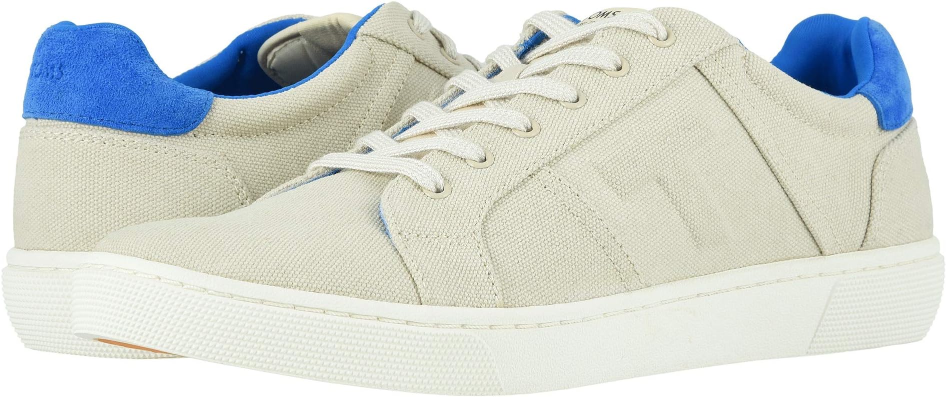 

Кроссовки TOMS Leandro, цвет Birch/Admiral Blue Canvas/Pig Nubuck