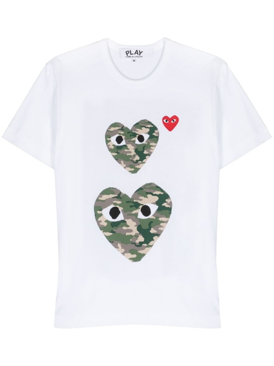 

Comme Des Garçons Play футболка с принтом, белый
